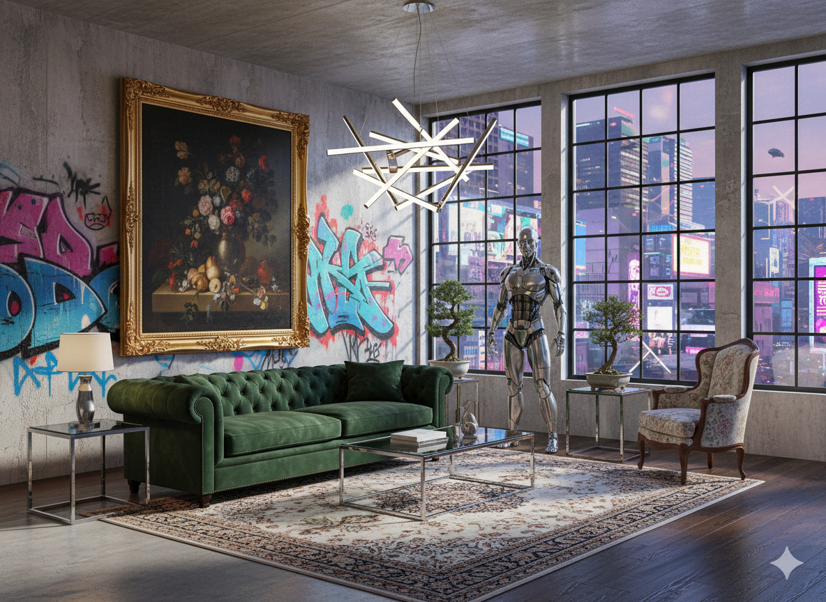 Mezcla única de estilos